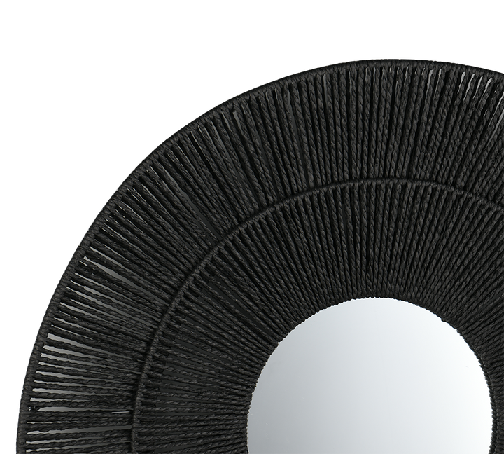 Marlene mirror Ø80 black