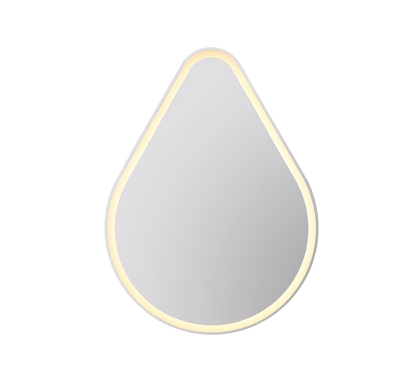 Frederike mirror with LED-light 60 x 80 cm black IP44
