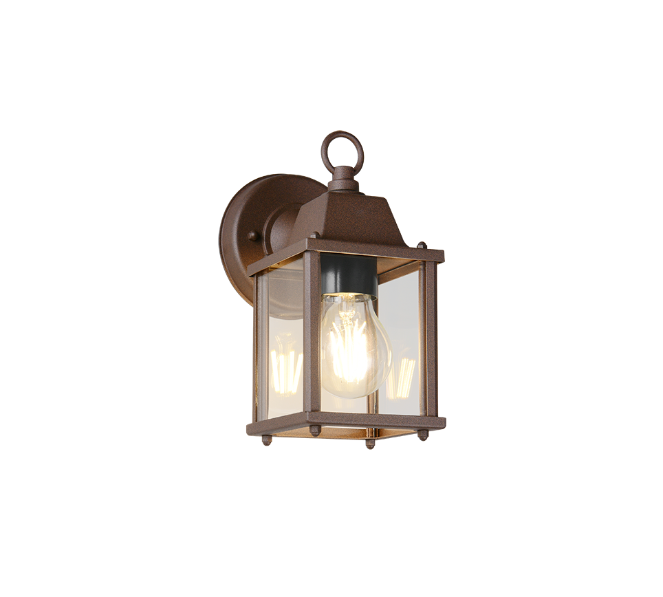 Mirande wall lamp E27 rustic — 262260124