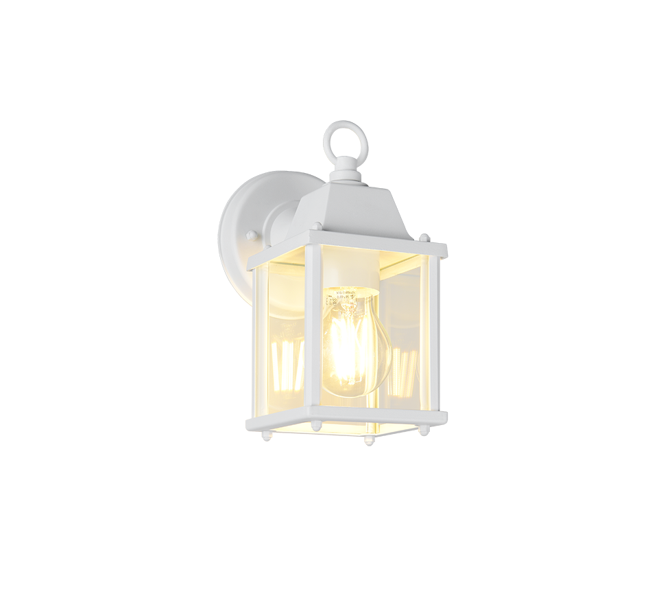 Mirande wall lamp E27 matt white — 262260131