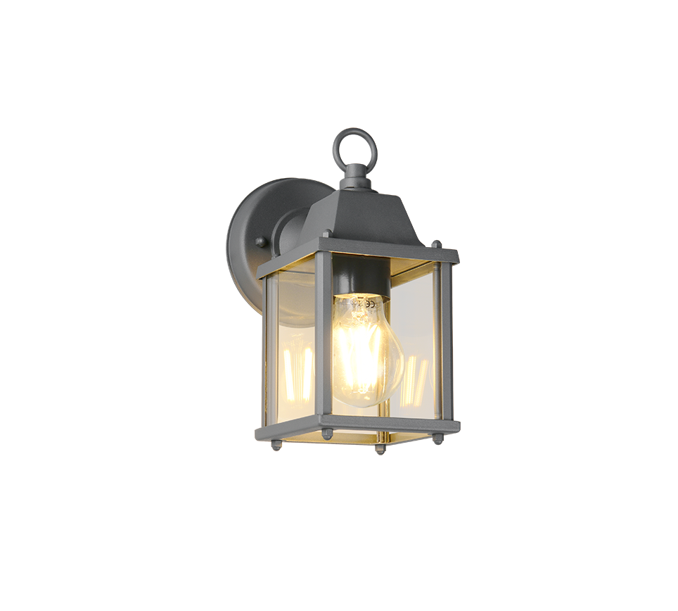Mirande wall lamp E27 anthracite — 262260142