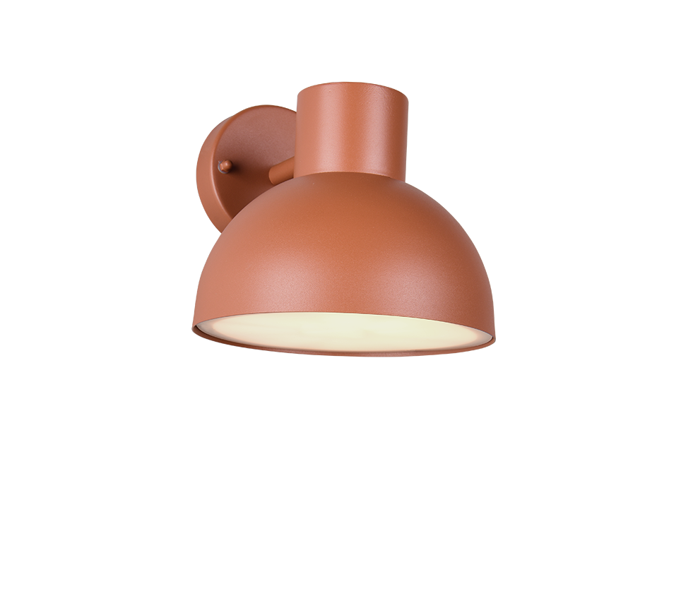 Elbe wall lamp E27 apricot — 262360140