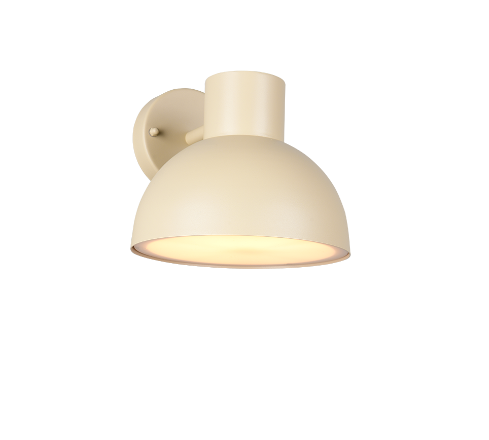 Elbe wall lamp E27 sand — 262360166