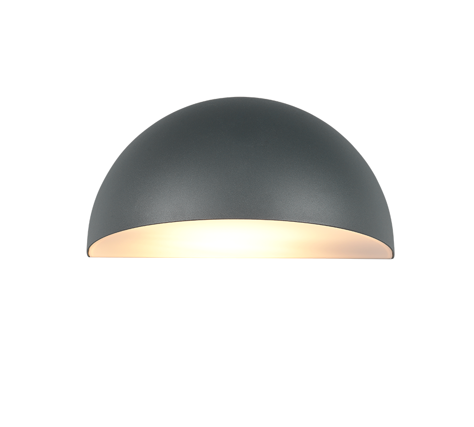 Maas wall lamp E27 anthracite — 262460142