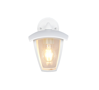 Venta wall lamp E27 matt white lantern downwards — 263260131