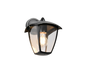 Venta wall lamp E27 matt black lantern downwards — 263260132