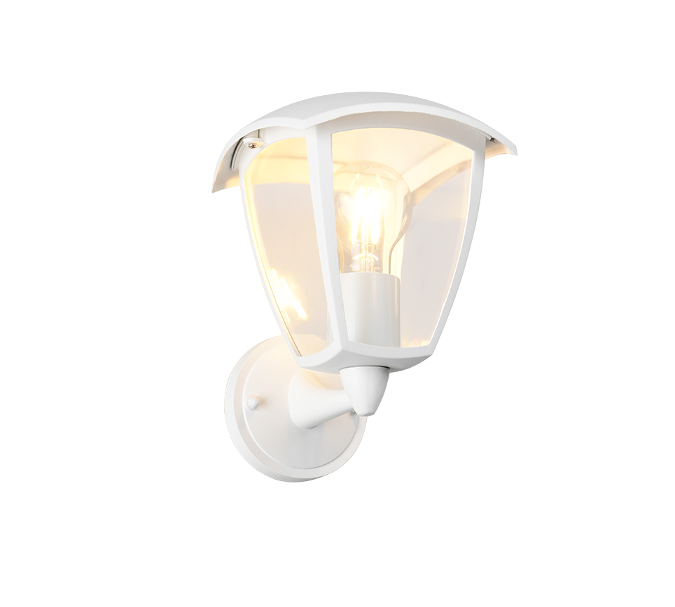 Venta wall lamp E27 matt white lantern upwards — 263260231