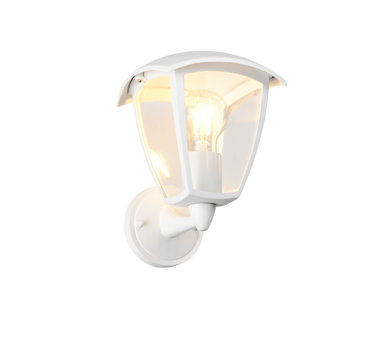 Venta wall lamp E27 matt white lantern upwards — 263260231