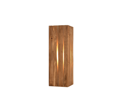 Karuni wall lamp E14 matt black/wood — 263300130