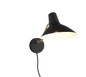 Traveller wall lamp E27 matt black/matt brass — 263470180