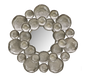 Tamani mirror Ø91 cm silver
