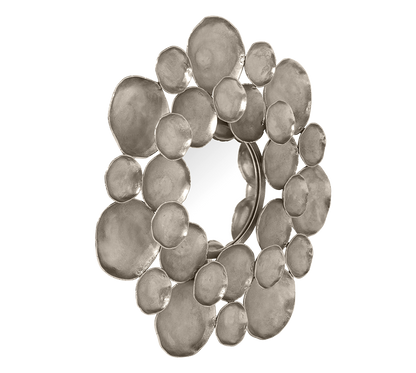 Tamani mirror Ø91 cm silver