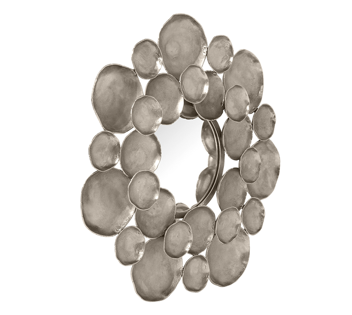 Tamani mirror Ø91 cm silver
