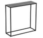 Anisha side table gold 80 x 80 cm silver