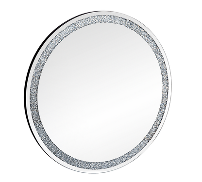 Tessa mirror Ø80 cm silver