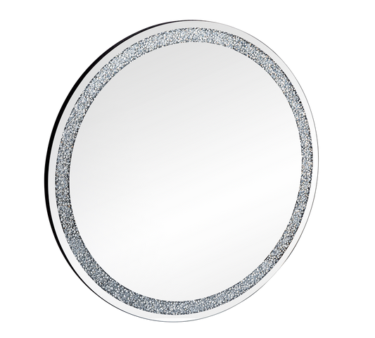 Tessa mirror Ø80 cm silver