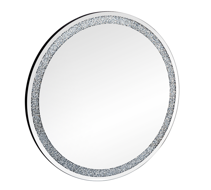 Tessa mirror Ø80 cm silver