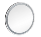 Tessa mirror Ø80 cm silver