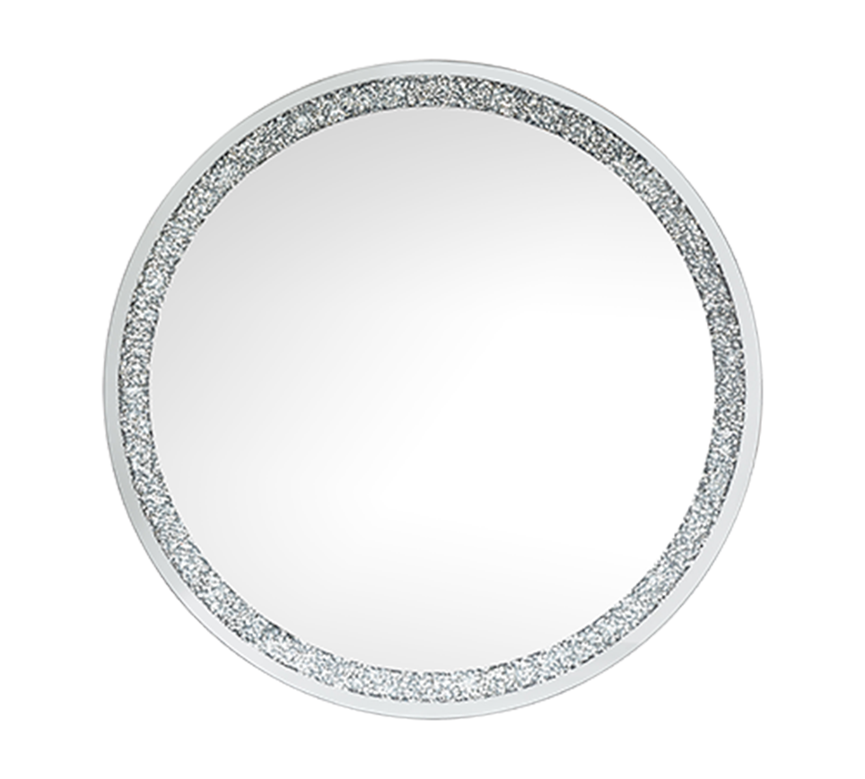 Tessa mirror Ø80 cm silver
