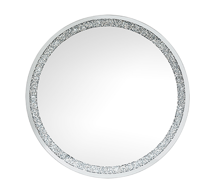 Tessa mirror Ø80 cm silver