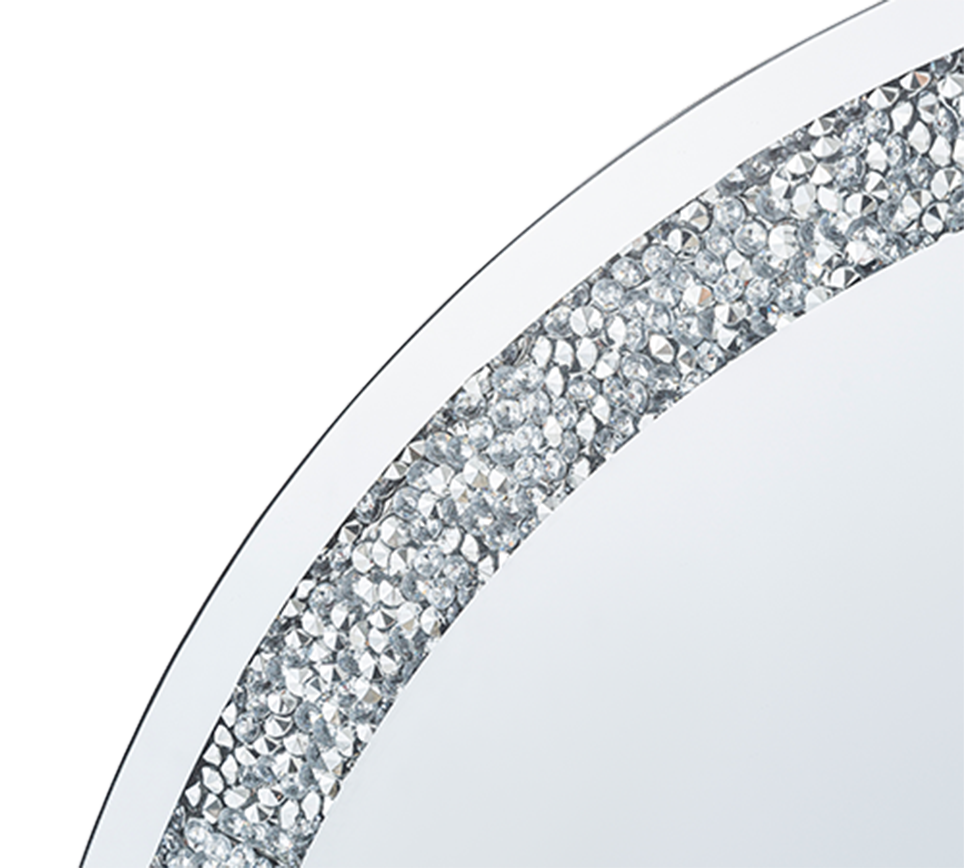 Tessa mirror Ø80 cm silver