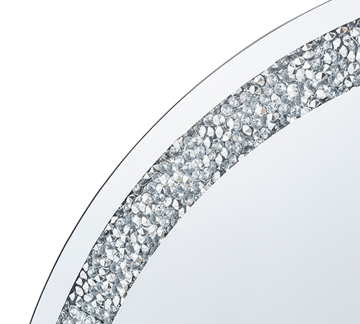 Tessa mirror Ø80 cm silver