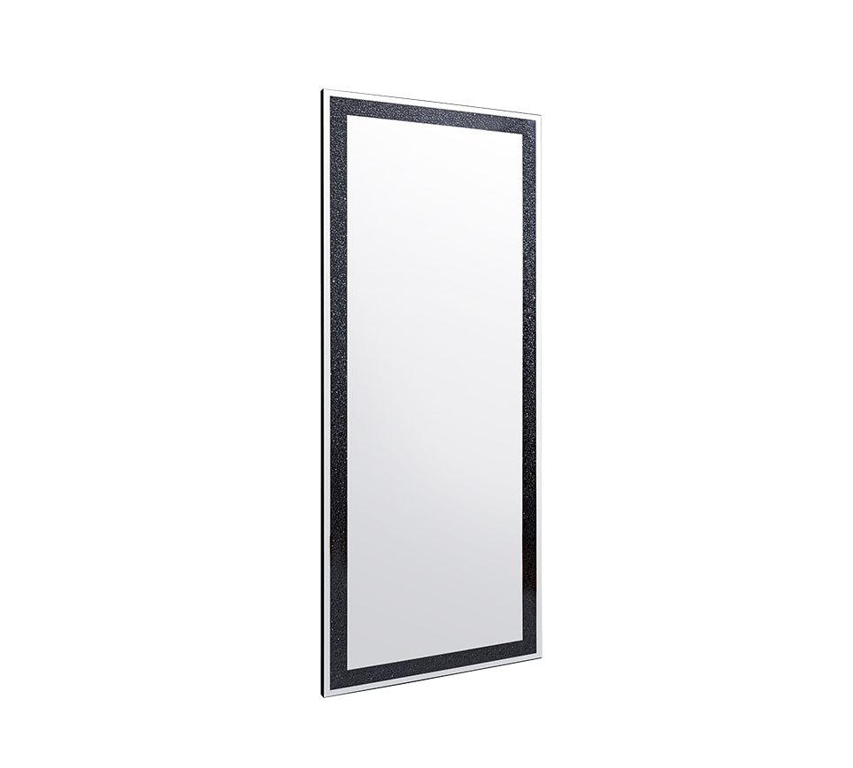 Tessa mirror 70 x 170 cm black
