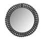 Amila mirror Ø46 cm black