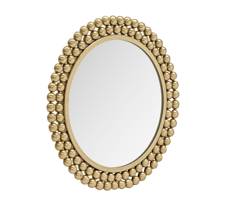 Amila mirror Ø46 cm gold