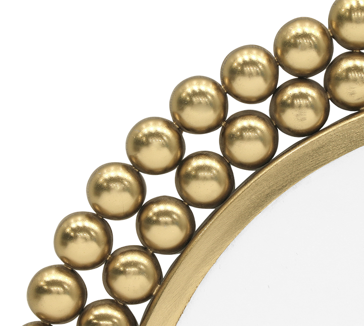 Amila mirror Ø46 cm gold