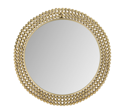 Amila mirror Ø76 cm gold