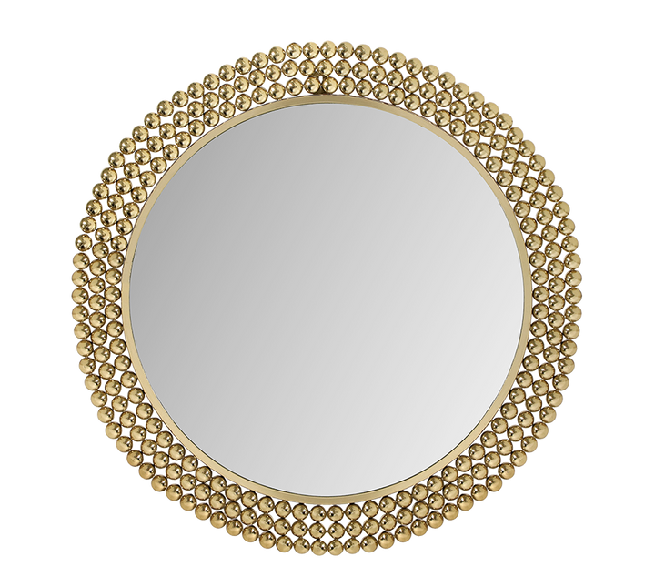 Amila mirror Ø76 cm gold