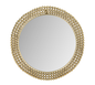 Amila mirror Ø76 cm gold