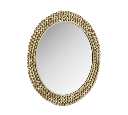 Amila mirror Ø76 cm gold