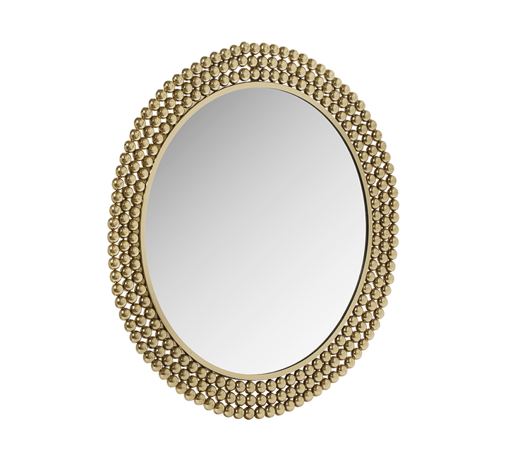 Amila mirror Ø76 cm gold