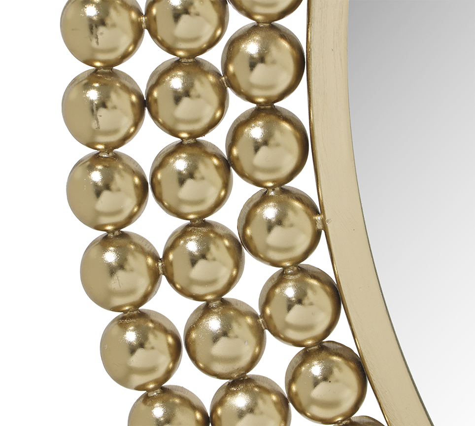 Amila mirror Ø76 cm gold