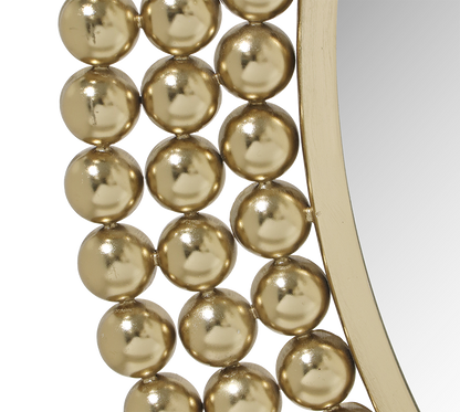 Amila mirror Ø76 cm gold