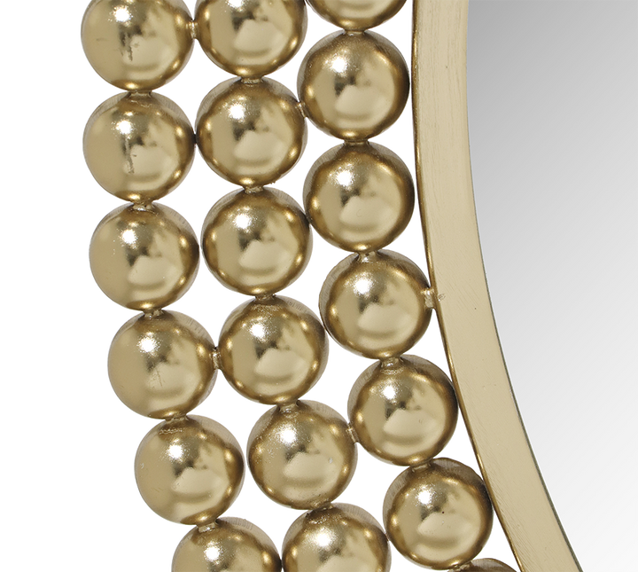 Amila mirror Ø76 cm gold