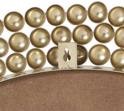 Amila mirror Ø76 cm gold