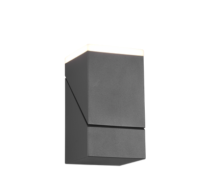 Avon LED 1-pc wall lamp anthracite — 270660142