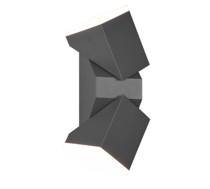 Avon LED 2-pc wall lamp anthracite — 270660242