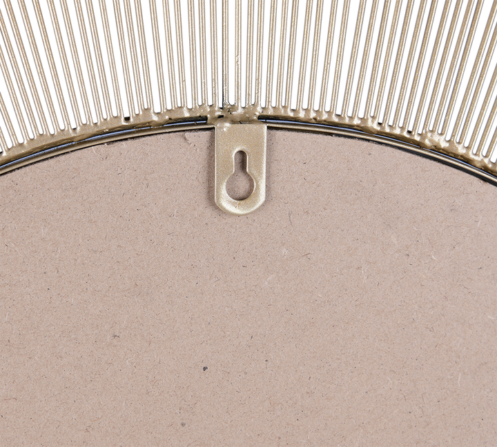 Manika mirror Ø100 gold