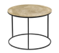 Padma side table Ø60 x 46 cm gold/black