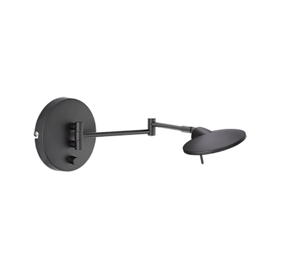 Kazan LED wall lamp matt black — 274770132