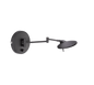 Kazan LED wall lamp matt black — 274770132