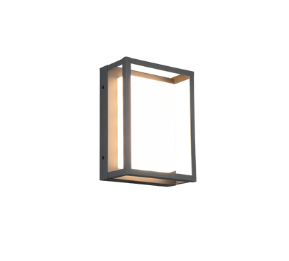 Witham LED wall lamp anthracite — 277860142