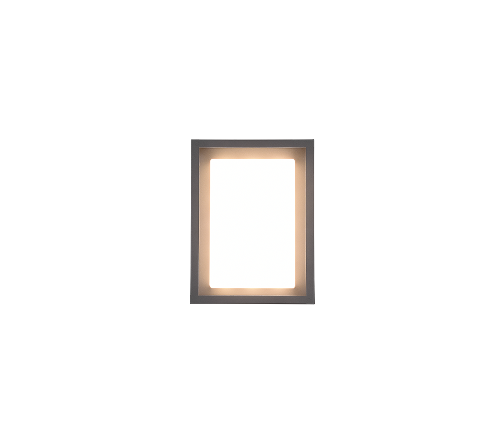 Witham LED wall lamp anthracite — 277860142