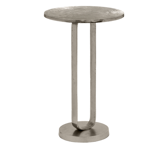 Tara side table Ø38 x 61 cm silver