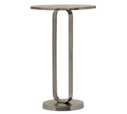 Tara side table Ø38 x 61 cm silver