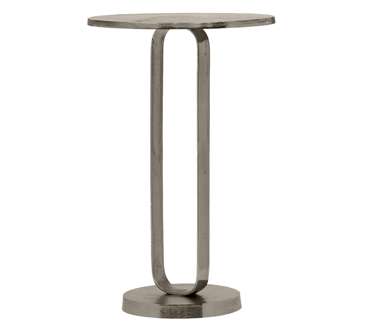 Tara side table Ø38 x 61 cm silver